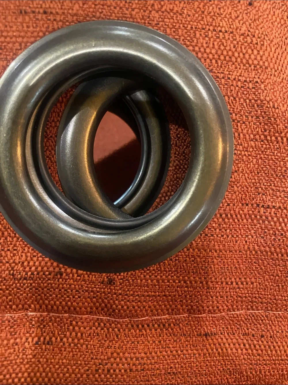 Bundle of Pier 1 Curtain 2 panels total Rideau Grommet 50x108
